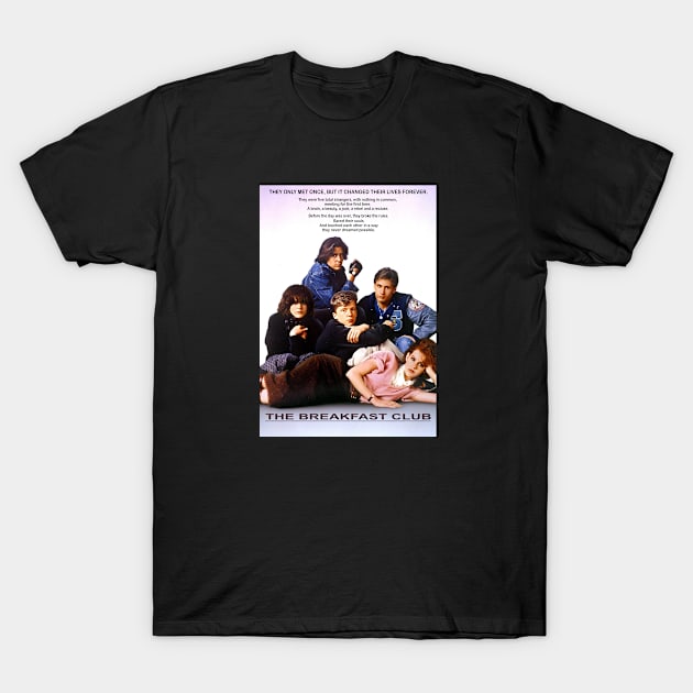 The Breakfast Club (1985) Comedy Movie T-Shirt by Ahana Hilenz